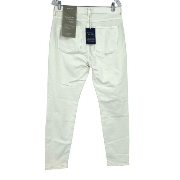 Everlane The High-Rise Skinny Jeans Bone Size 31 Regular NWT - Picture 2 of 7